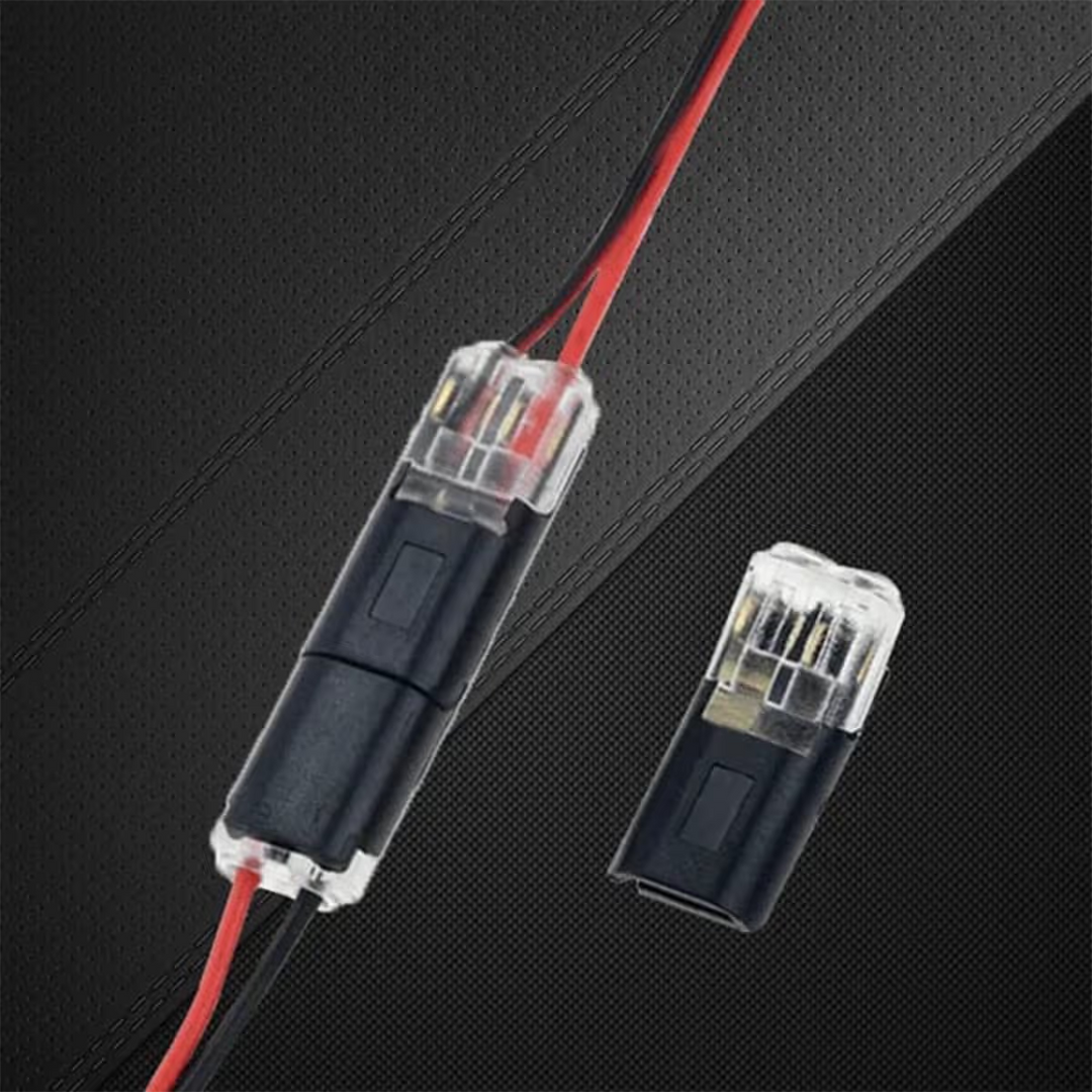 Double-Wire Plug-in Connector Led Light Strip Connectors 2 Pin