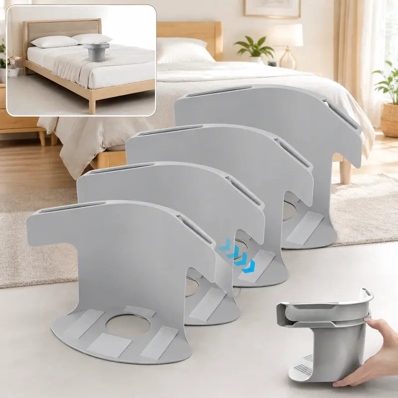 4-Pack Heavy Duty Bed Sheet Clips, Locking Mattress Corner Holders