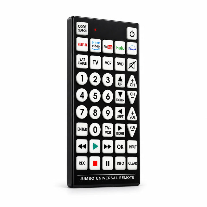 Universal LCD TV Remote Control with Large Buttons