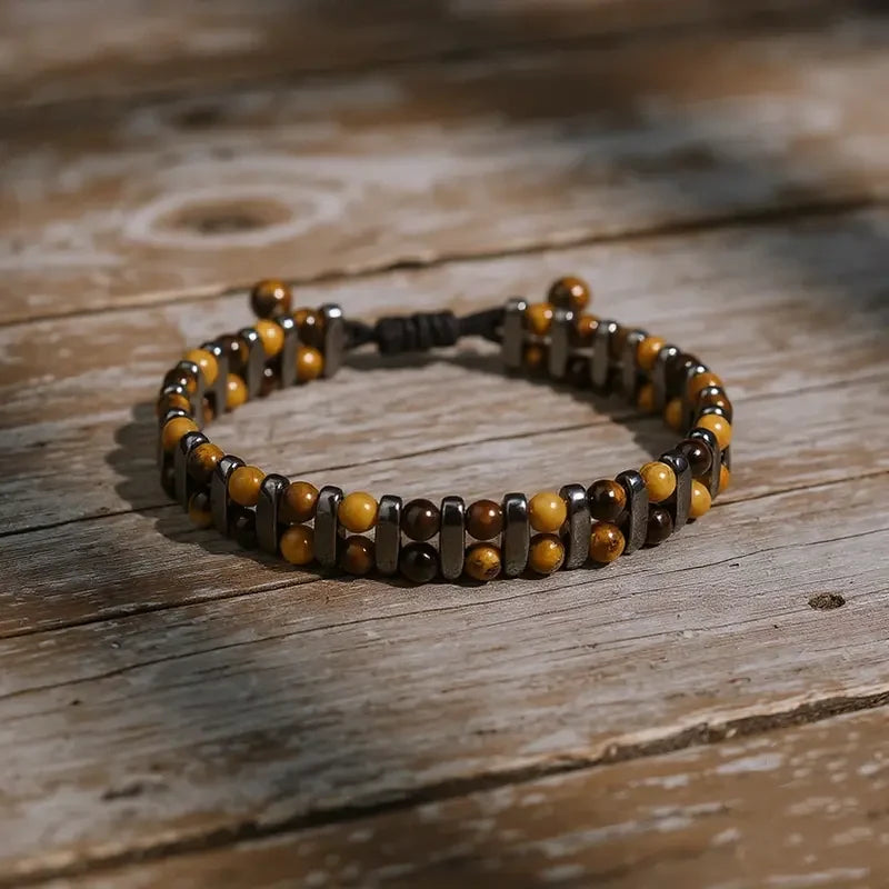 Natural Tiger's Eye Stone Bracelet