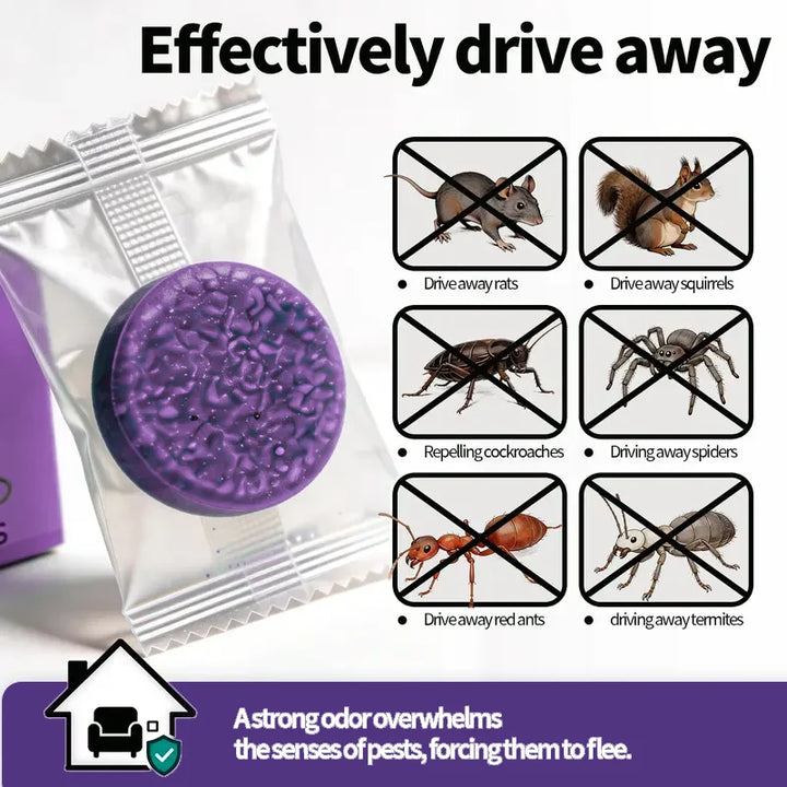12-Pack Rodent Repellent Balls, Natural Pest Control