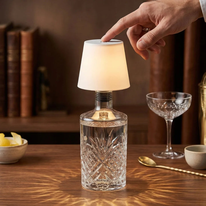 Infinity Lamp – Upcycle your most beautiful bottles