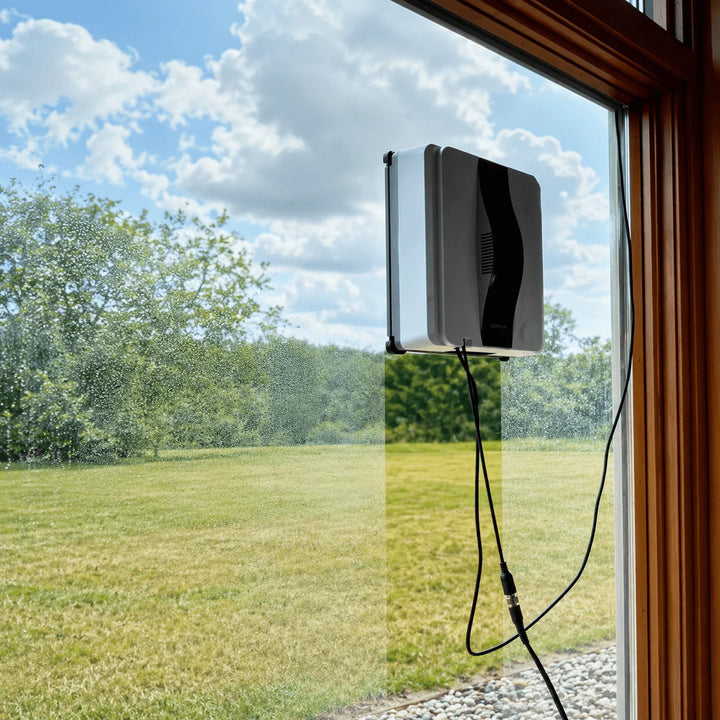 AI Window Cleaning Robot with Corner Cleaning