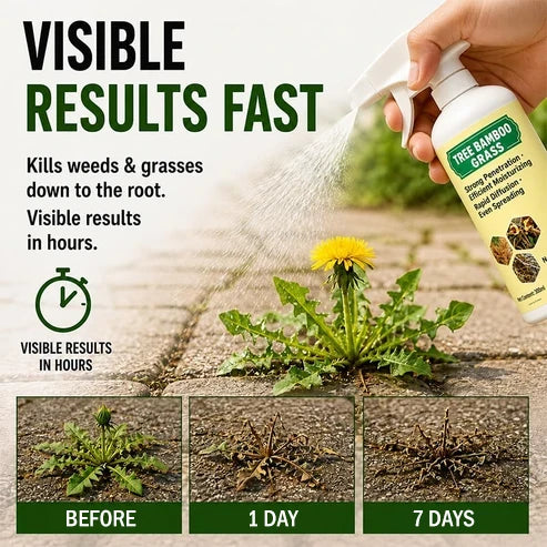 Natural Weed & Grass Killer Spray