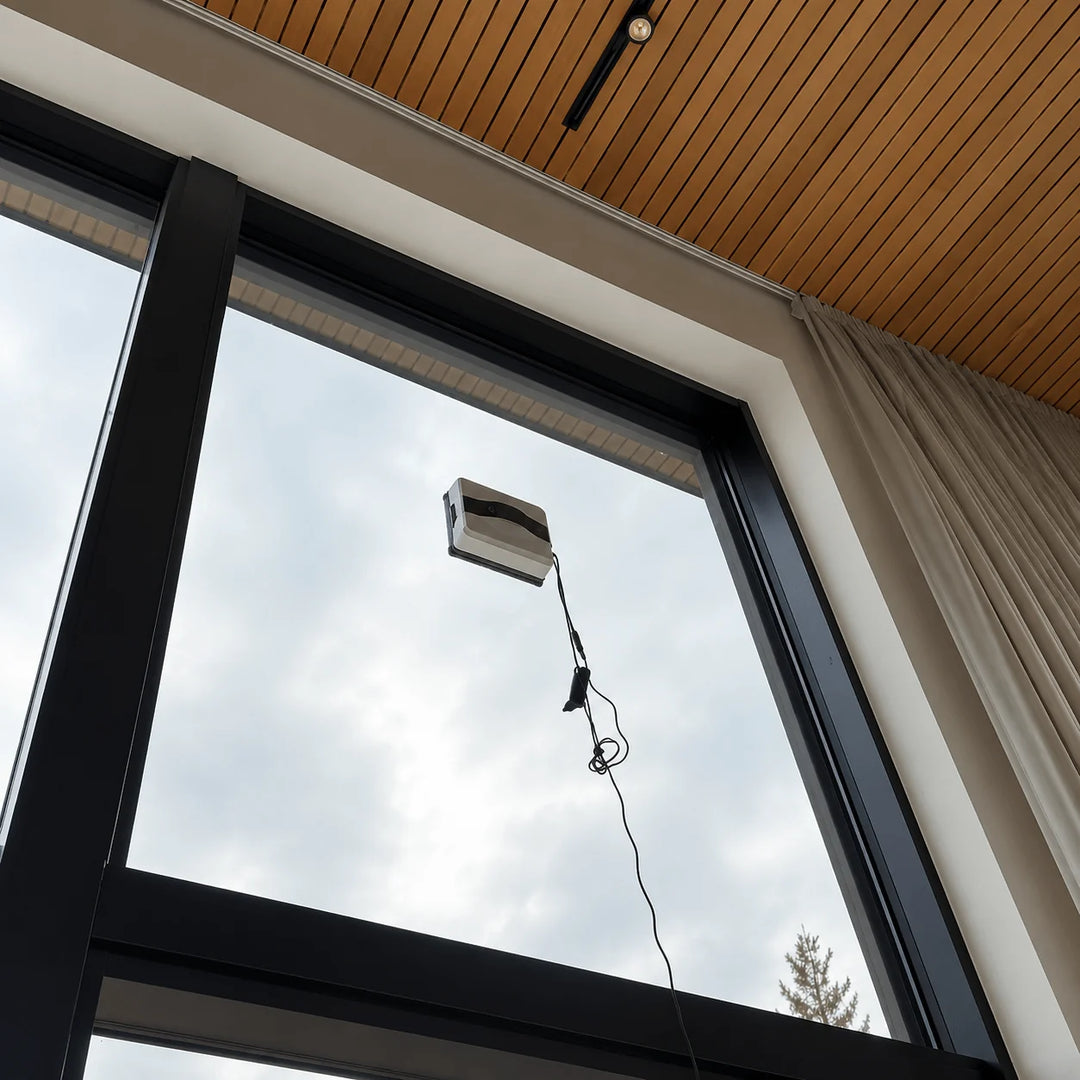 AI Window Cleaning Robot with Corner Cleaning