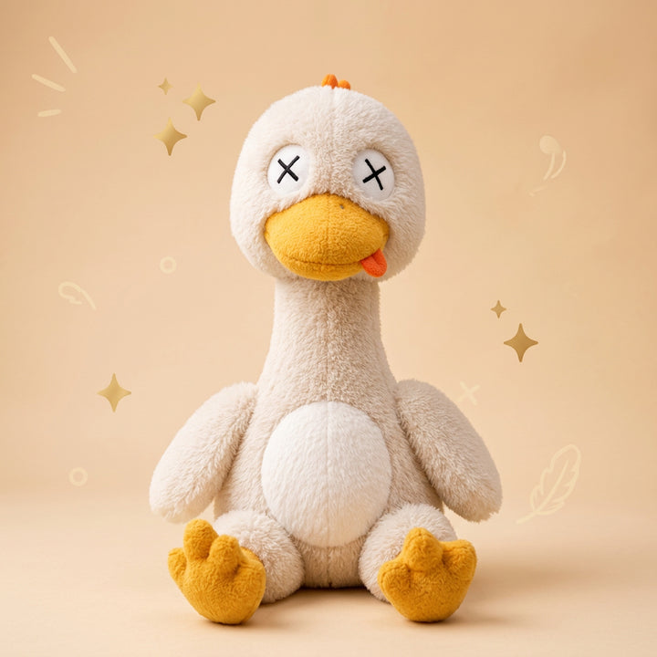 Magnetic Saltwater Duck Plush Toy, Detachable Cute