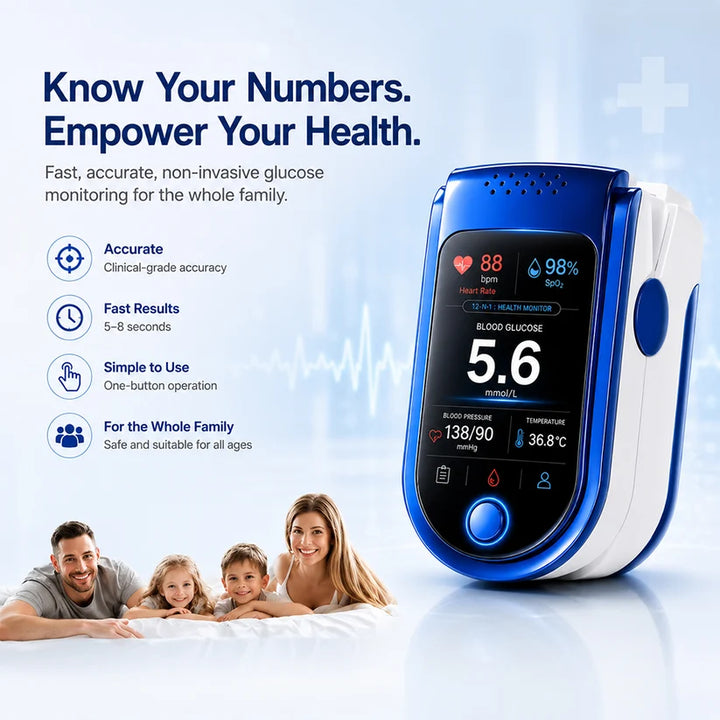Needle-Free Wellness Trend Monitoring Device
