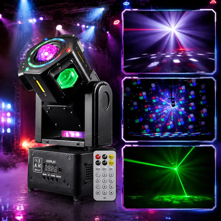 Head stage light suitable for DJ parties and various events