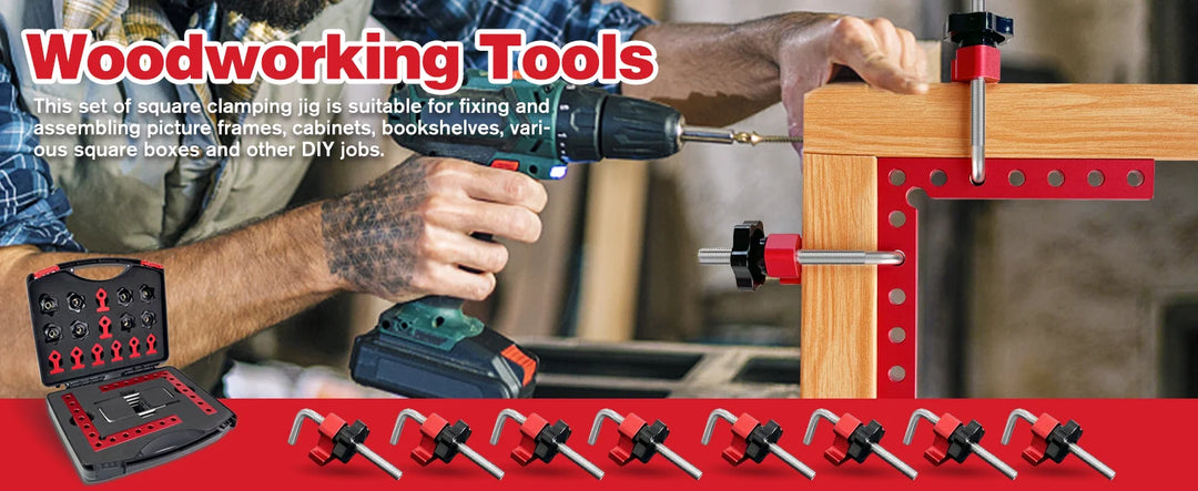90 Degree Aluminum Corner Clamps