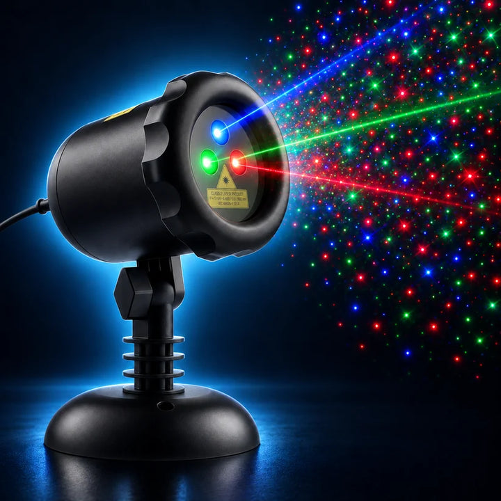 Outdoor Christmas projector