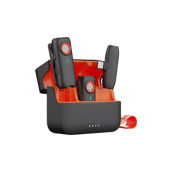 Wireless Clip-On Collar Microphone with Noise Reduction