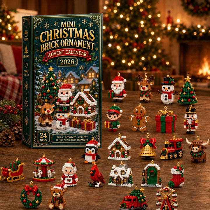 24-Day Mini Christmas Ornament Advent Calendar
