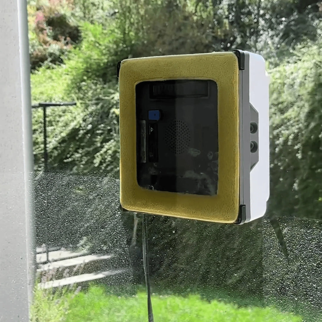 AI Window Cleaning Robot with Corner Cleaning