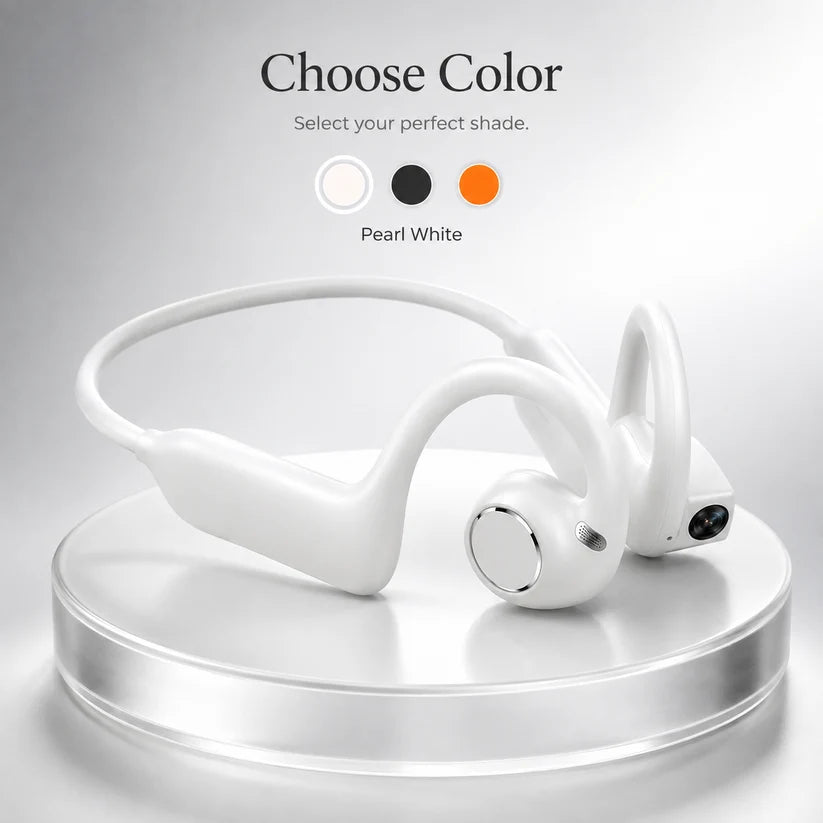 AI Smart Open-Ear Camera Headset
