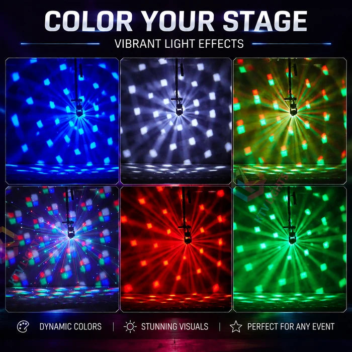 Head stage light suitable for DJ parties and various events
