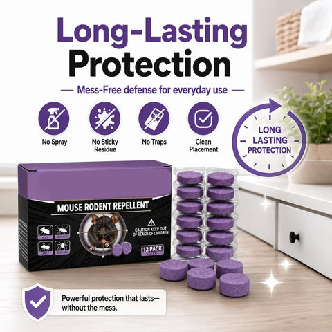 12-Pack Rodent Repellent Balls, Natural Pest Control