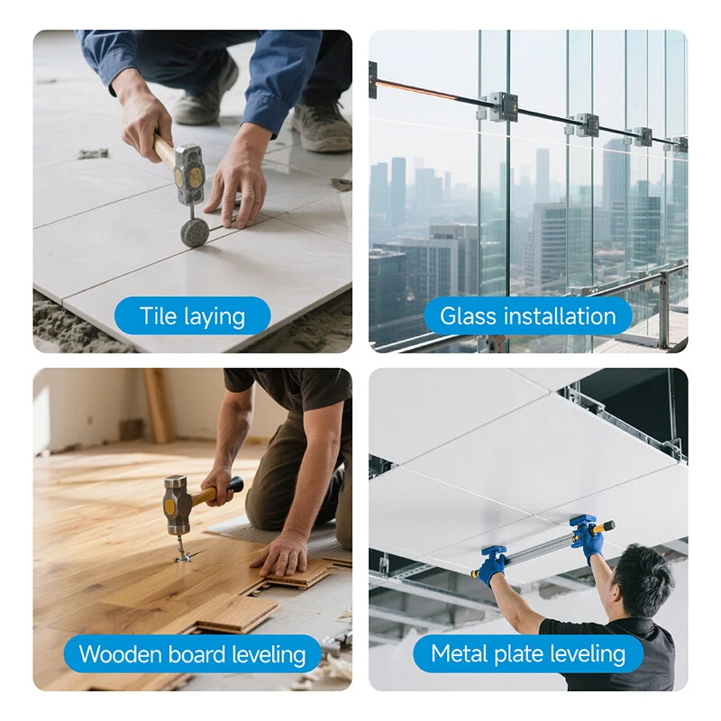 Adjustable Countertop Seam Leveling Tool, Vacuum Suction Clamp