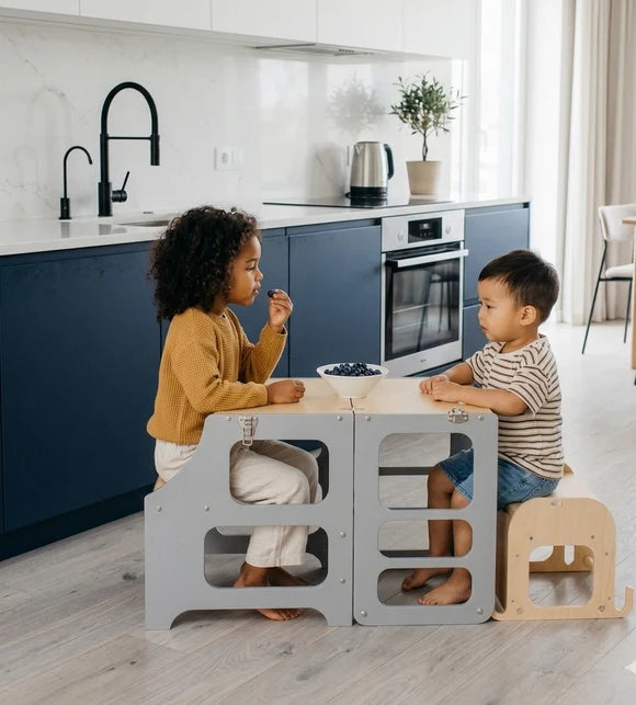 Convertible Learning Tower - Grey