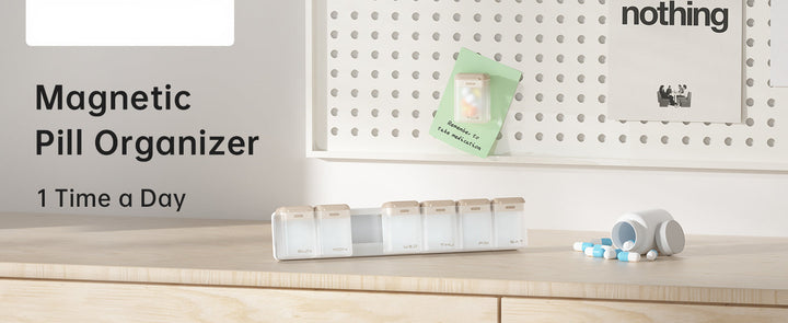 Weekly Pill Magnetic Organizer
