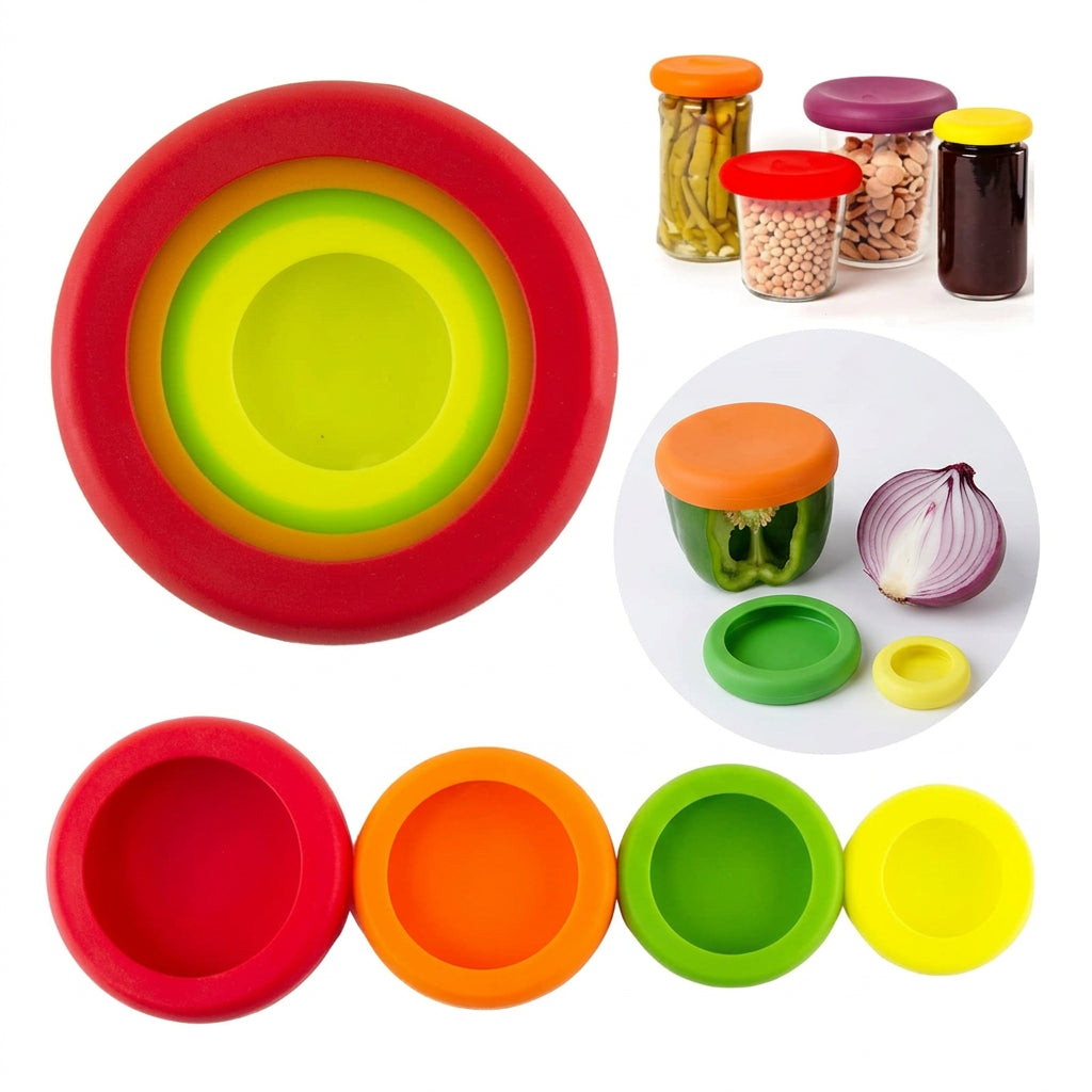 Reusable Silicone Food Savers