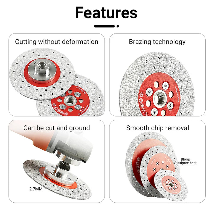 Double-Sided Diamond Grinding Disc for Stone