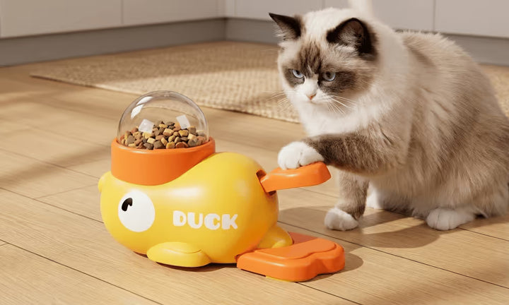 Small Cat and Dog Toy Interactive Treat Dispenser Toy