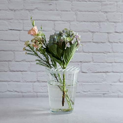 Reusable Silicone Flower Arranging Grid for Vases