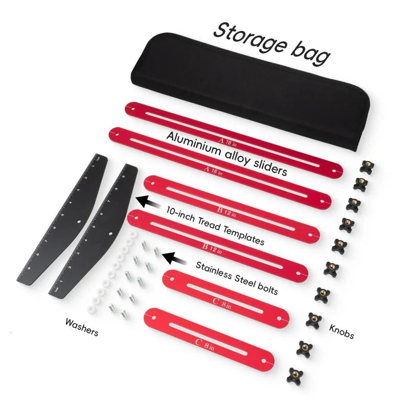 Rigid Aluminum Stair Gauge