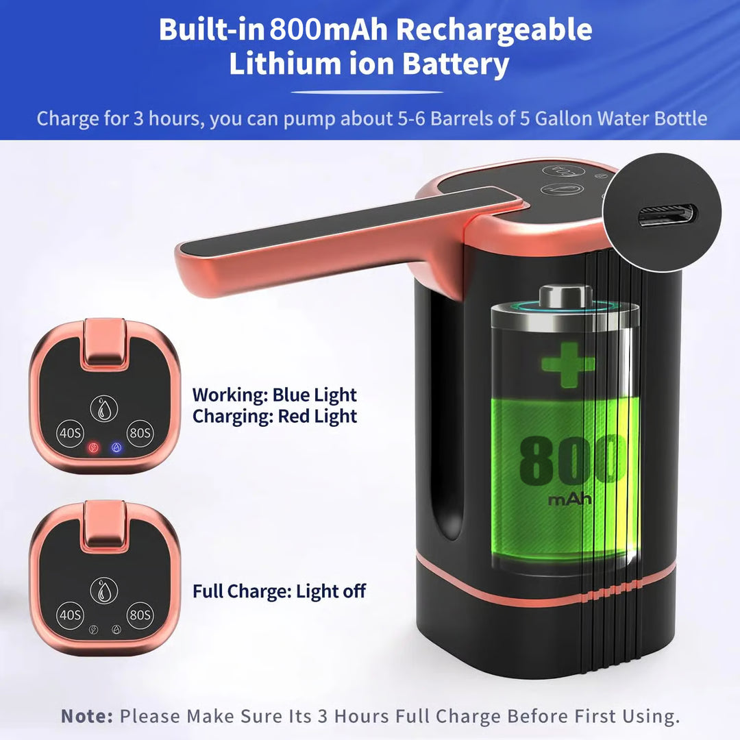 Foldable Electric Water Pump Dispenser