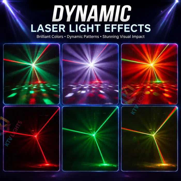 Head stage light suitable for DJ parties and various events