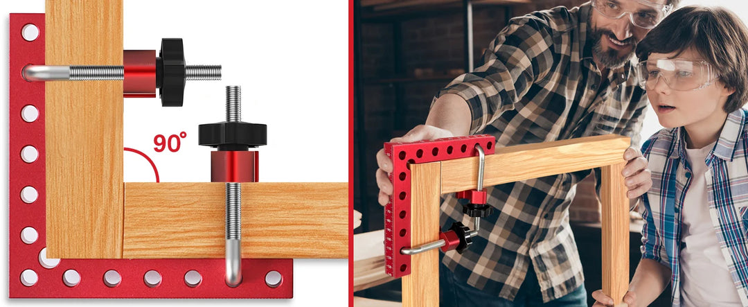 90 Degree Aluminum Corner Clamps