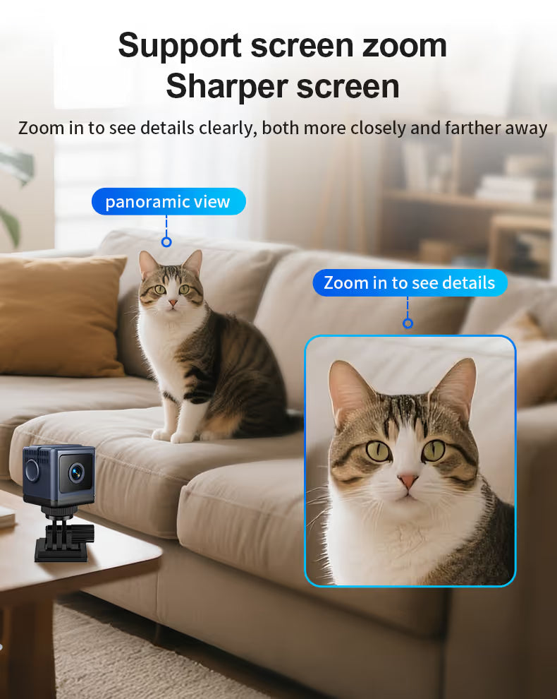 Smart WiFi Security Camera – 1080P HD