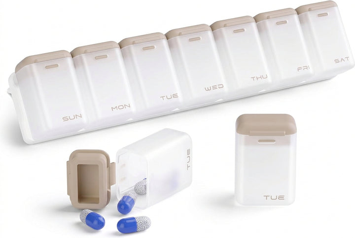 Weekly Pill Magnetic Organizer
