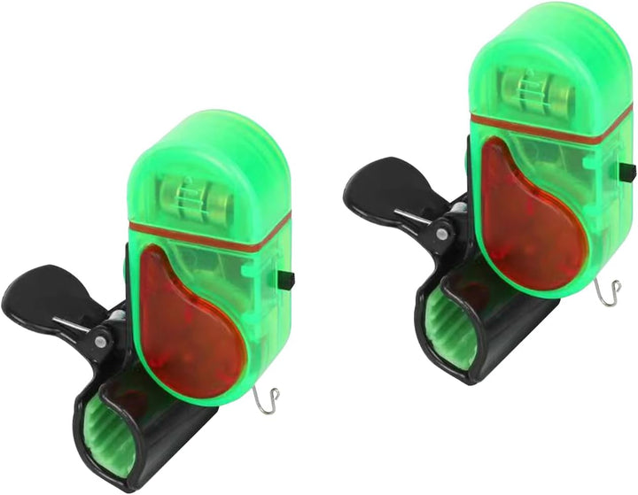 Fishing Bite Alarm，LED Bite Alarms for Rod Tip Detection