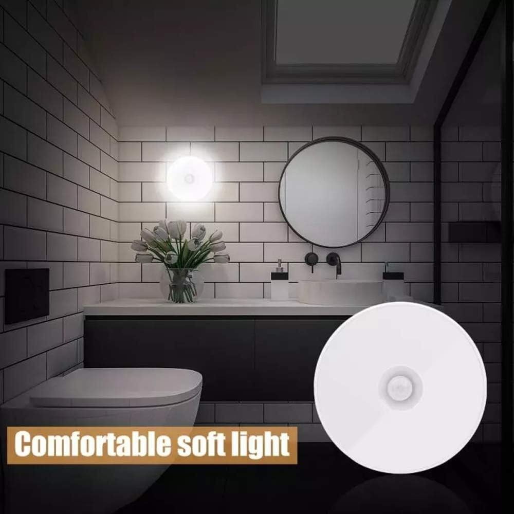 LED Night Light with USB Charging and Motion Sensor