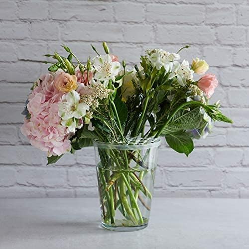 Reusable Silicone Flower Arranging Grid for Vases