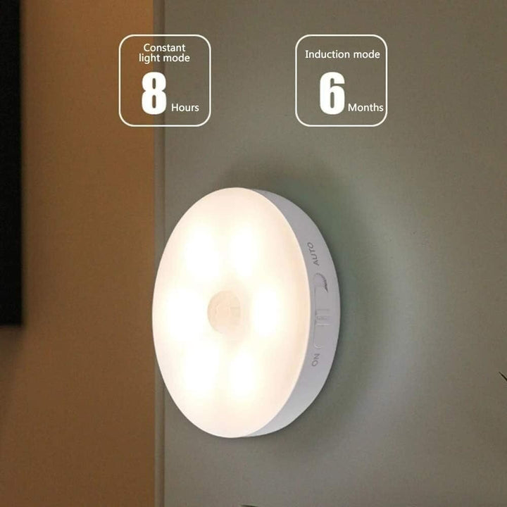 LED Night Light with USB Charging and Motion Sensor