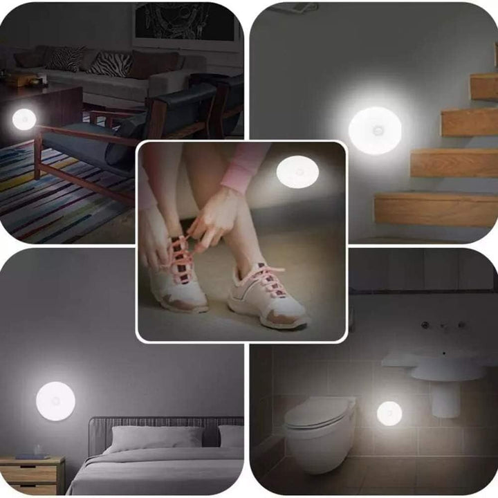 LED Night Light with USB Charging and Motion Sensor