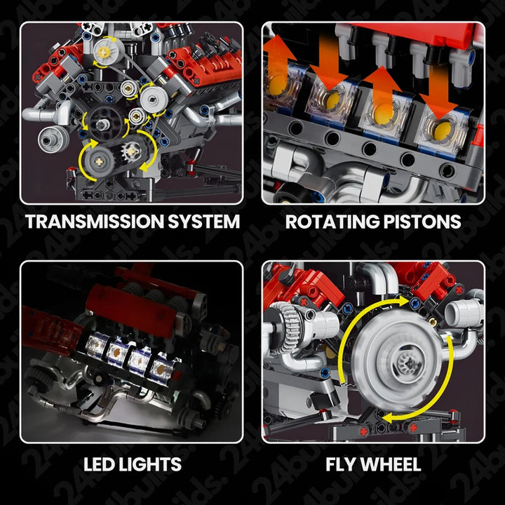 Motorised V8 Engine
