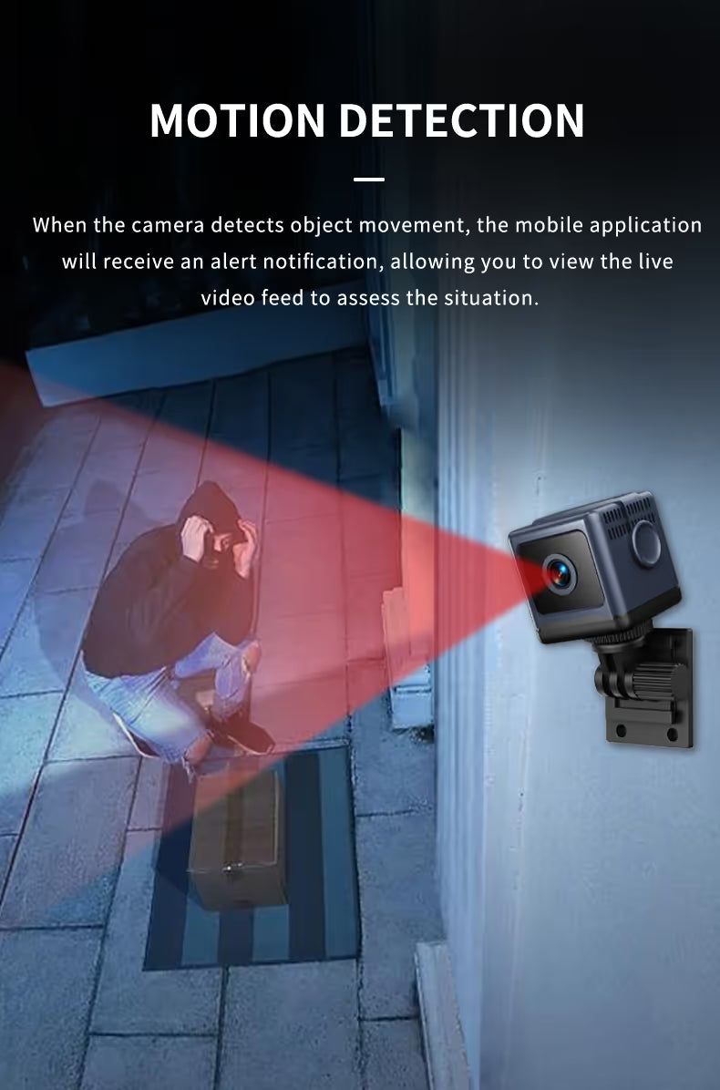 Smart WiFi Security Camera – 1080P HD