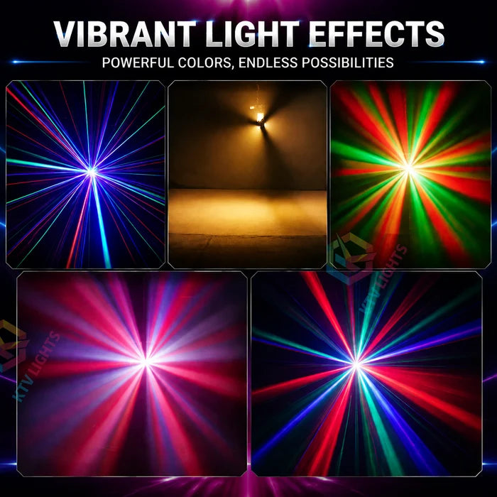 Head stage light suitable for DJ parties and various events