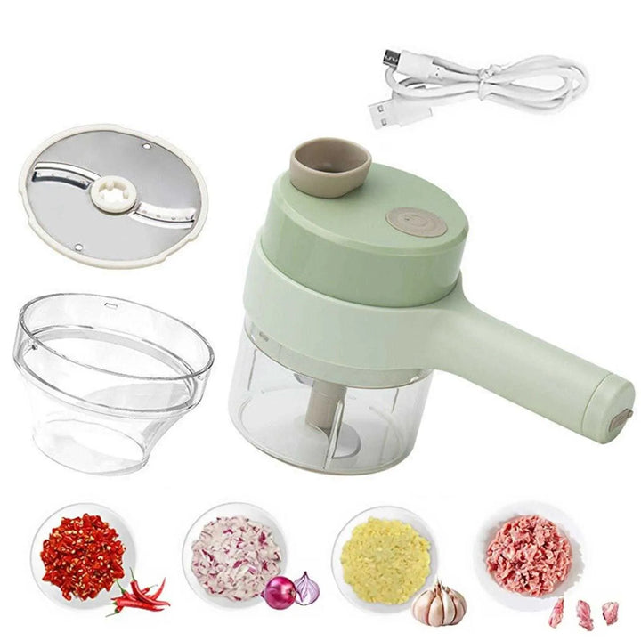 Electric Mini Chopper For Baby Food Blender Cordless Masher Portable Garlic Press