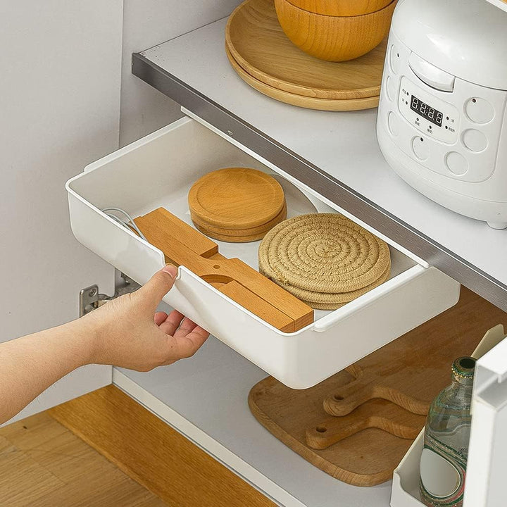 Under Desk Drawer Self-Stick Storage Organizer