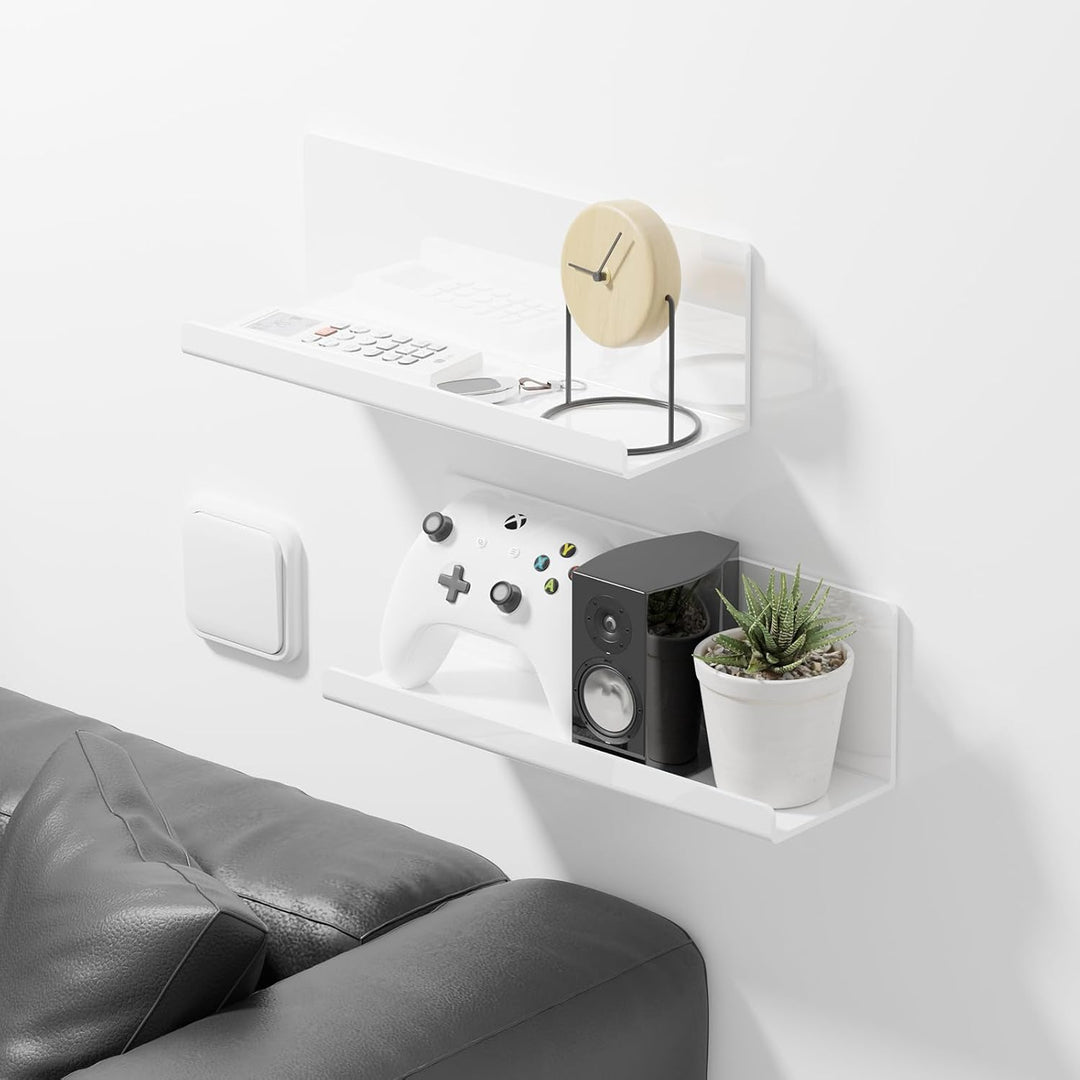 Acrylic Floating Wall Shelves