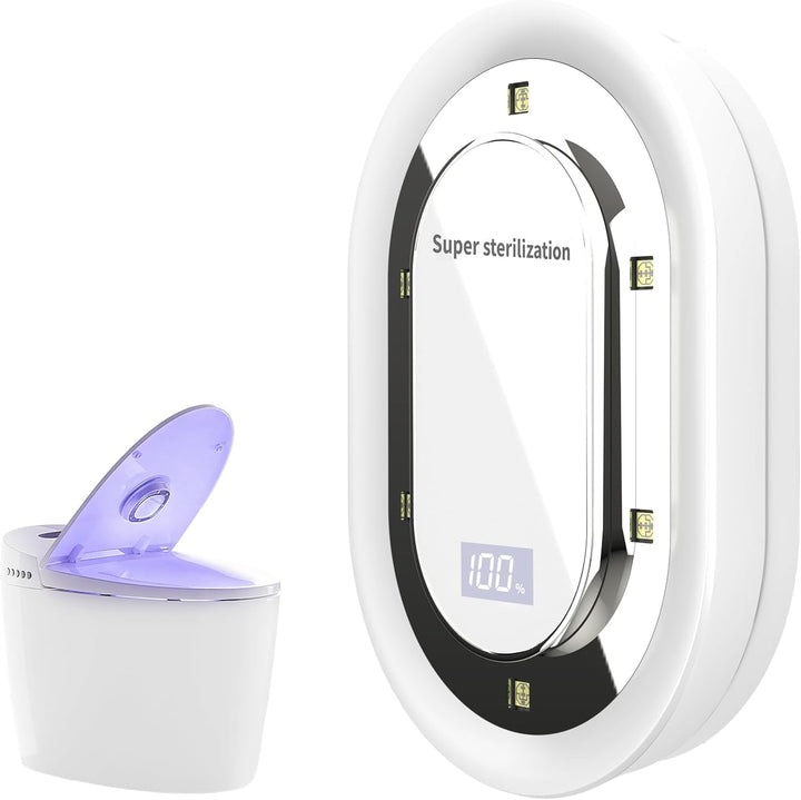 Smart UV-C Toilet Seat Sanitizer with USB-C Charging