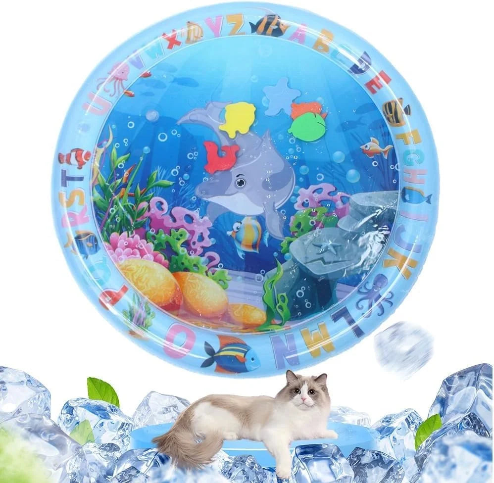 Claw-Resistant Cooling Water Mat for Pets