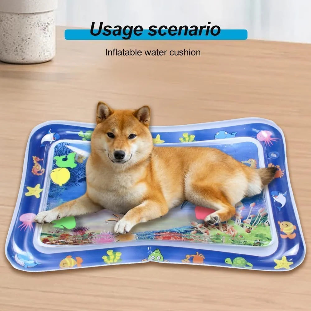 Claw-Resistant Cooling Water Mat for Pets