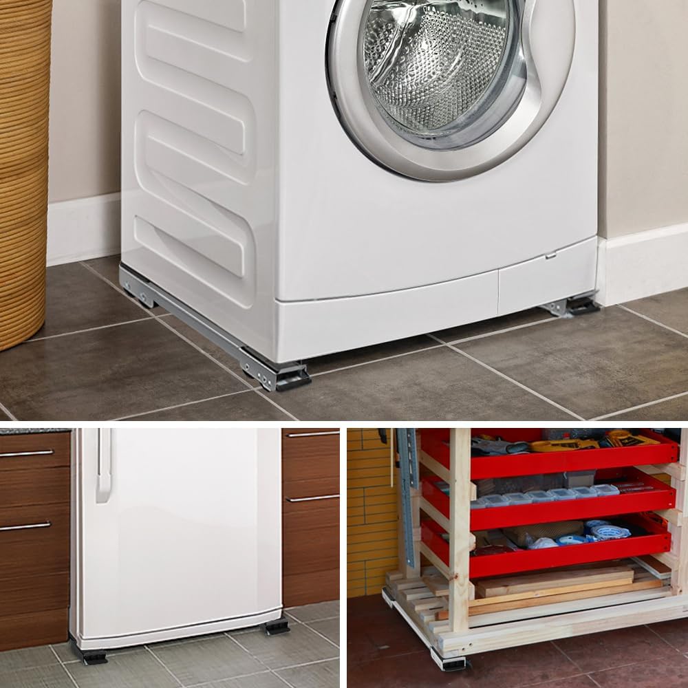 Heavy-Duty Extendable Appliance Rollers