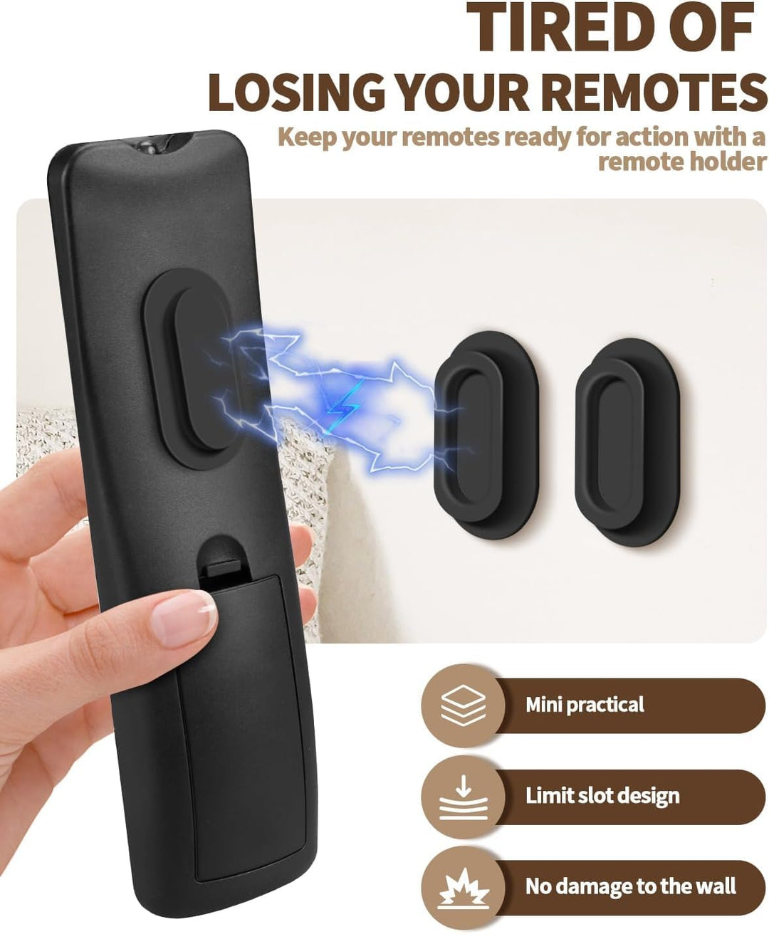 Magnetic Remote Control Holder