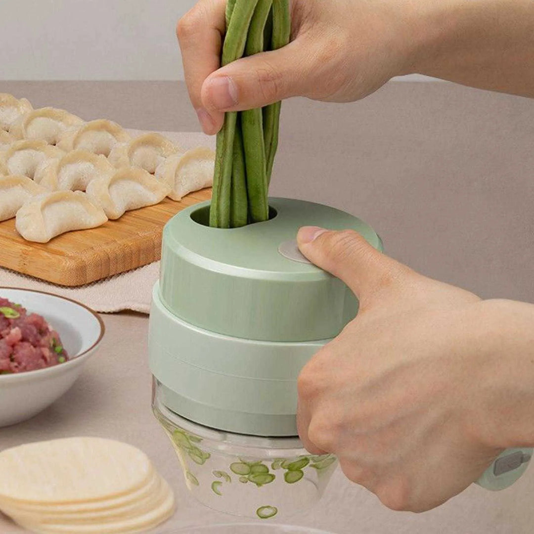 Electric Mini Chopper For Baby Food Blender Cordless Masher Portable Garlic Press